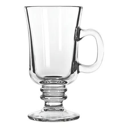 Jarro Bill Mug Vidrio 240 Ml De Capuchino Cafe Submarino X1 Color Traslúcido