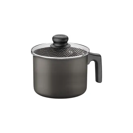 Jarro Hervidor Leche Paris Tramontina Teflón Con Tapa 1,9lts Gris Oscuro