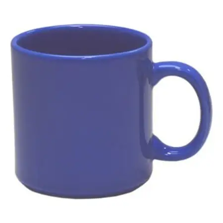 Jarro Taza Mug 360 Ml Cerámica Biona Con Asa Colores Azul