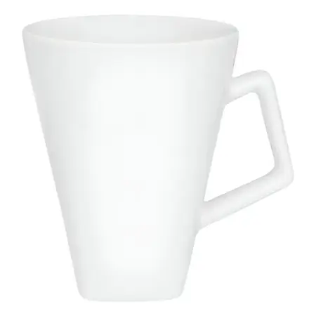 Jarro Taza Mug Quartier 350ml Oxford Ceramica Color Blanco