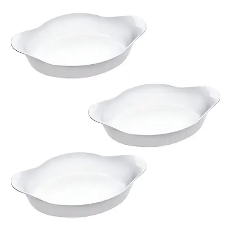 Juego De Asadores Marinex Opaline White C/3 Colores Blancos