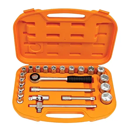 Juego De Enchufes Hexagonales 1/2 23 Piezas 44831/222 Tramontina Pro