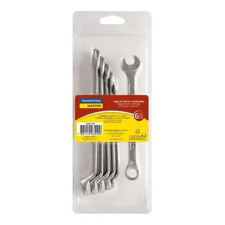 Juego Llaves Combinadas Master Tramontina 42241/506 8 -14mm