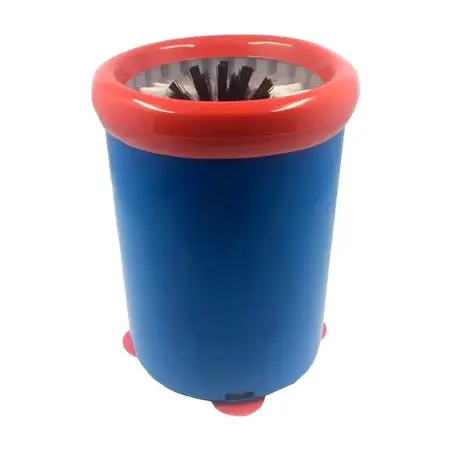 Lava Vasos Trago Largo Plastico Cepillo Base Con Sopapa Bar 