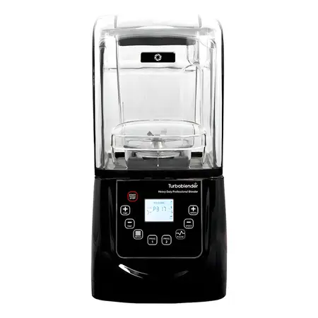 Licuadora 4 Hp Profesional Turboblender 020 2lts Con Cover Color Negro
