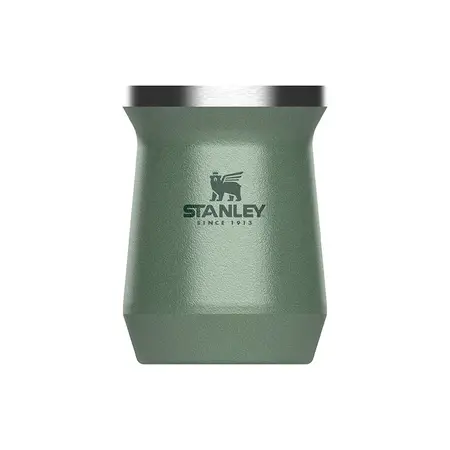 Mate Stanley Original Blanco Negro Acero Inoxidable X 1 Un Verde