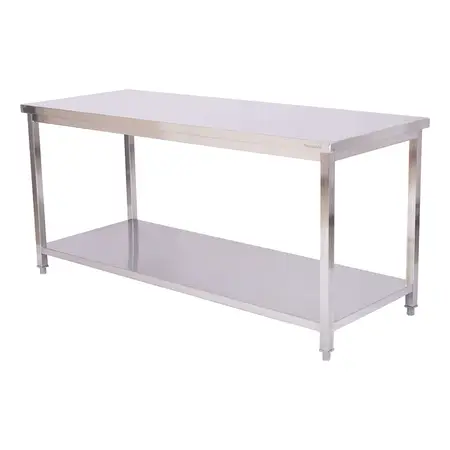 Mesada Profesional De Acero Inoxidable 180 Cm Turboblender