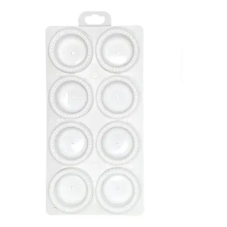 Molde Para 8 Sorrentinos Sorrentinero Plástico Pastas X1 Un. Blanco