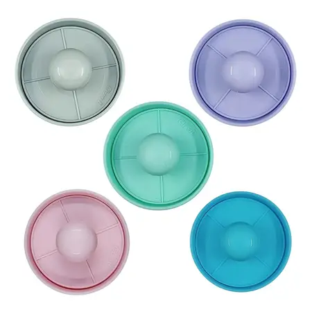 Molde Para Hamburguesas Caseras Plástico Manual 10cm Carol Al Azar