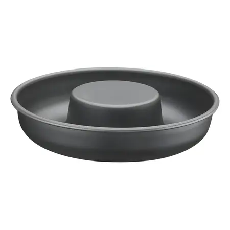 Molde Rosquilla Aluminio Redondo 24 Cm Cocina Tramontina Color Negro