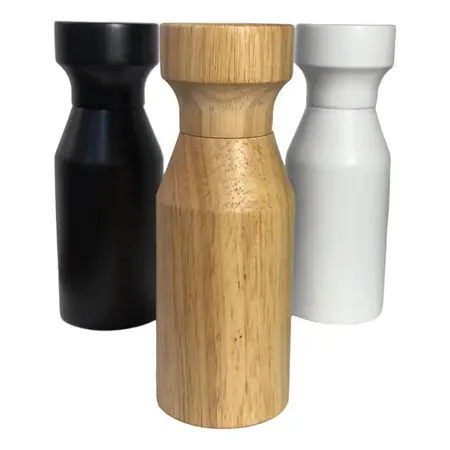 Molinillo De Pimienta Pimentero De Bambú Engranaje | Carol Natural