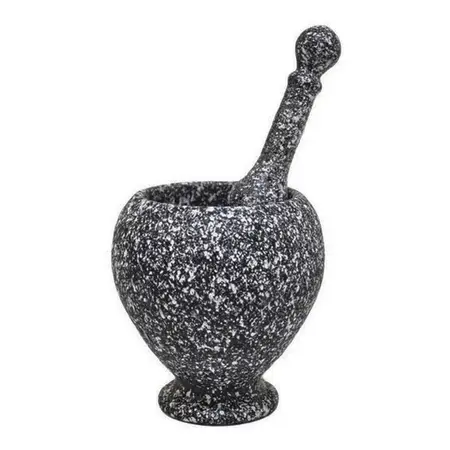 Mortero Plástico Duro Simil Mármol Cristal Rock Pison Cocina