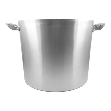 Olla Gastronómica Aluminio Jesica N° 32 Capacidad 26 Litros - Plateado