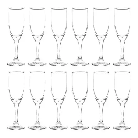 Pack 12 Copas Aragon Champagne 178 Ml Modelo 5436 Marca Cristar