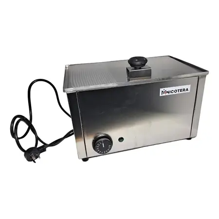 Panchera Eléctrica Simple Igna Termostato Acero Inoxidable Color Plateado