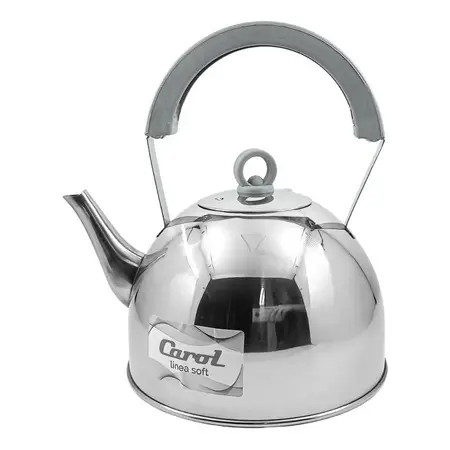 Pava Soft Acero Inoxidable 1,6 Lts Pico Matero | Carol Gris