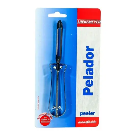 Pelapapas Vegetales Loekemeyer Mango Metalico X 12