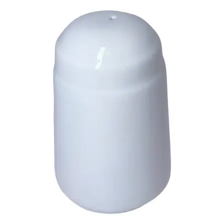 Pimentero Grande De Porcelana Pimienta Salero 8 Cm | Lb Blanco