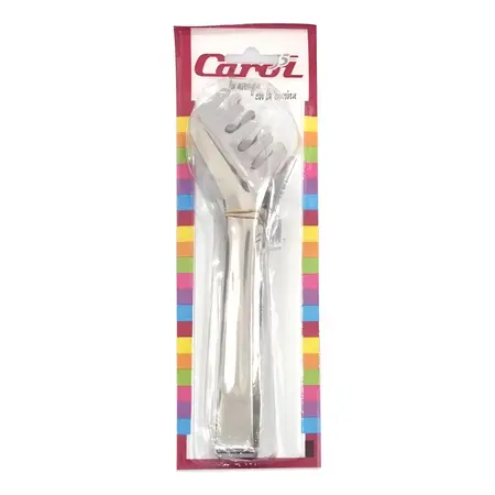 Pinza Fideos Acero Inoxidable Carol