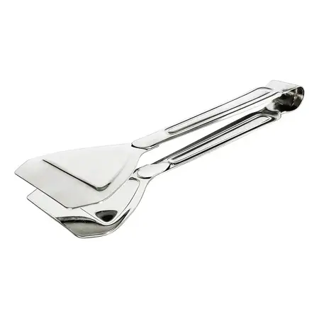 Pinza Para Fiambre Acero Inoxidable 19 Cm Multiuso | Carol Plateado