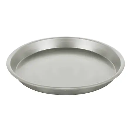 Pizzera Bandeja Para Pizza Molde Chapa Gastronomica 36 Cm Color Plateado