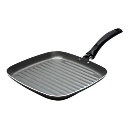 Plancha Bifera Tramontina Turim Teflon Antiadherente 24 Cm Negro