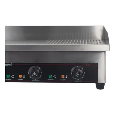 Plancha Eléctrica Simple Tb-grill Simple Plus Turboblender Gris