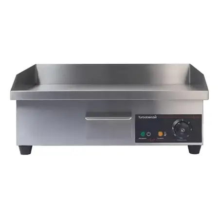 Plancha Lisa Eléctrica Turboblender Grill Liso V1 Gris Acero Gris