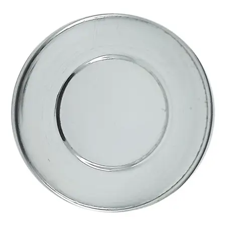 Plato Acero Inoxidable Reforzado 13,6cm Para Té Vajilla X1u - Acero Inoxidable