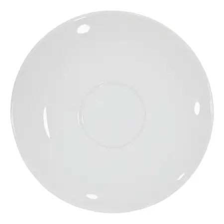 Plato Blanco De Porcelana Americano Mugg Tsuji Linea 1900 X1