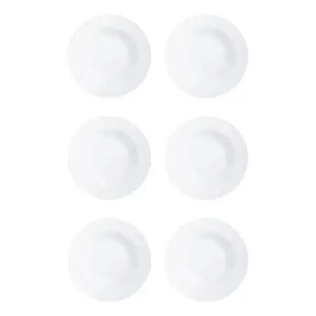 Plato De Pasta Hondo 28 Cm Friend´s Time Luminarc X 6 Unid. Blanco