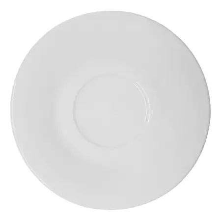 Plato De Te Porcelana Tsuji Conico 1600 Con Sello 15cm X1 Un Blanco