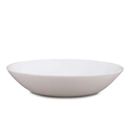 Plato Hondo 20cm Luminarc Modelo Diwali Vidrio Templado X 12 Blanco
