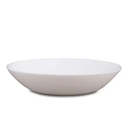 Plato Hondo 20cm Luminarc Modelo Diwali Vidrio Templado X 12 Blanco