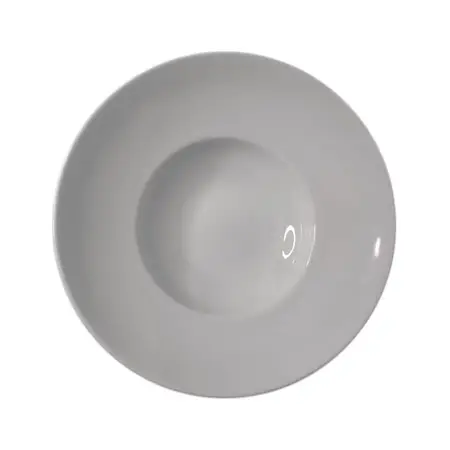 Plato Hondo Ala Ancha Tsuji Pastas Porcelana 26 Cm