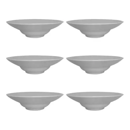 Plato Hondo Ala Ancha Tsuji Pastas Porcelana 26 Cm X 6 Unid