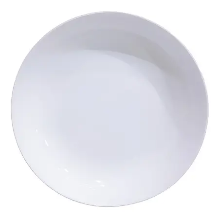 Plato Hondo Blanc De Opalina Templado Nadir 22cm 1 Unidad