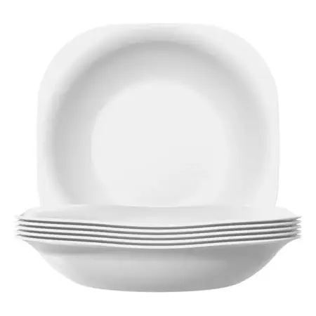 Plato Hondo Nadir Duralex Plaza Vidrio Templado 5846 X 12 Un
