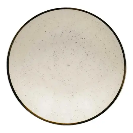 Plato Hondo Sopa De Ceramica Brisa Unni 20 Cm | Oxford Beige Lisa