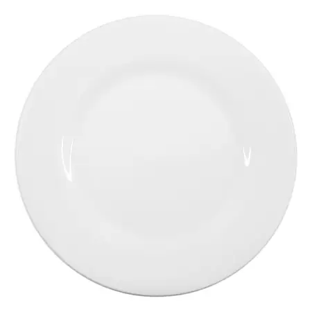 Plato Pan 16cm Ala Ancha Tsuji Línea 1150 Porcelana X1 Uni. 1150 Blanco