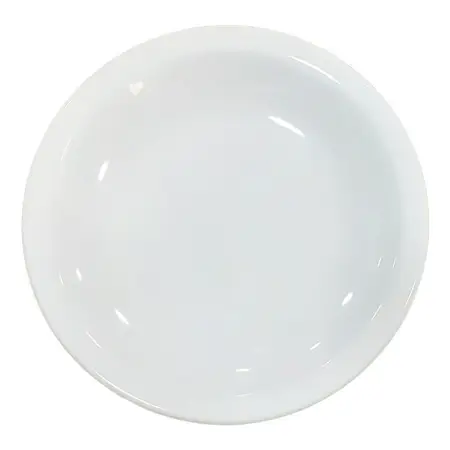 Plato Pan Ala Angosta Tsuji Línea 450 Porcelana 15,5 Cm X1 U Blanco