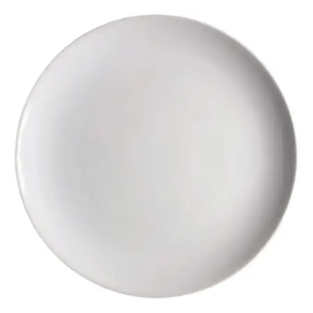 Plato Playo 25 Cm Luminarc Diwali Colores Vidrio Templado X1 Blanco