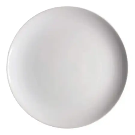 Plato Playo 25 Cm Luminarc Diwali Colores Vidrio Templado X1 Blanco