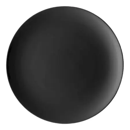 Plato Playo 25 Cm Luminarc Diwali Colores Vidrio Templado X1 Negro