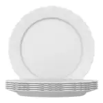 Plato Playo 25 Cm Petala Nadir Vidrio Templado Diseño X12 Un