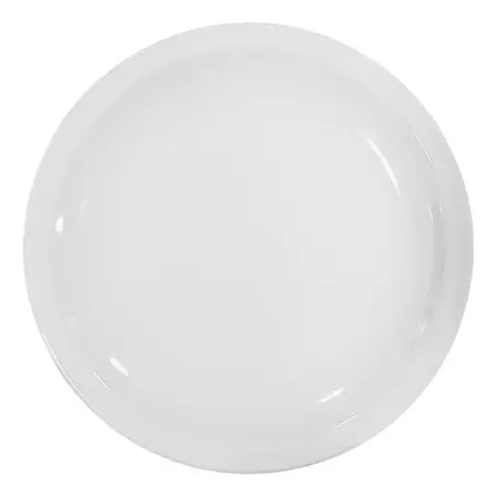 Plato Playo 27cm Ala Angosta Tsuji Línea 450 Porcelana X1 U Blanco