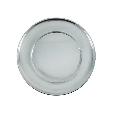 Plato Playo Acero Inoxidable Reforzado 22 Cm Vajilla X1 Uni