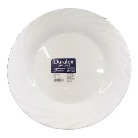 Plato Playo Nadir Opaline Linea Jasmim Templado 26 Cm X1 Un