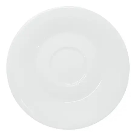 Plato Porcelana Cafe Tsuji Conico 1600 Con Sello 12cm X1 Uni - Blanco