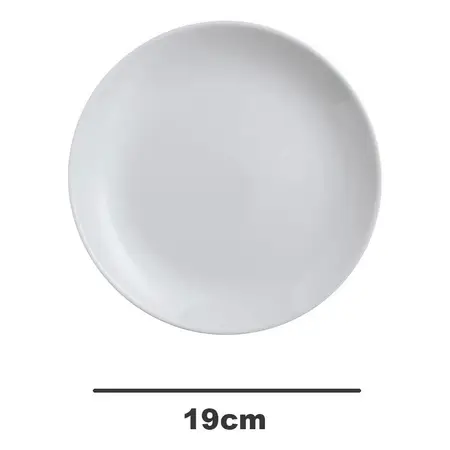 Plato Postre 19cm Luminarc Diwali Vidrio Templado Colores 1u